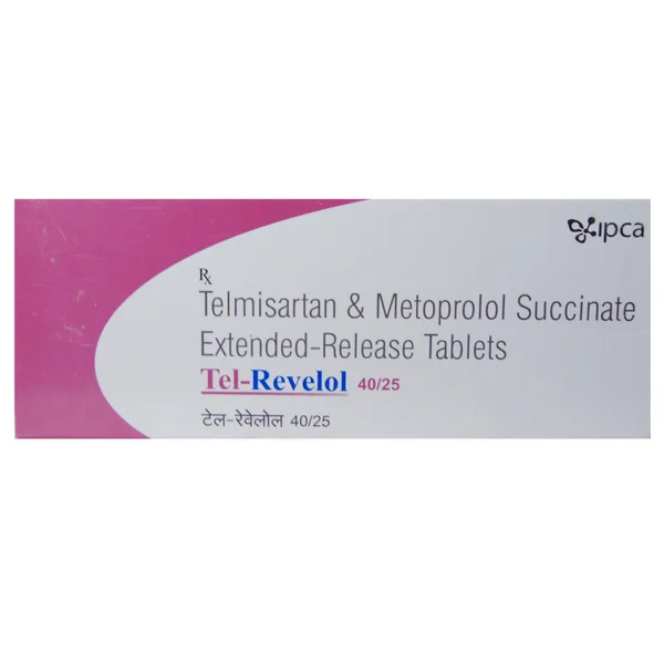 Tel-Revelol 40 mg/25 mg Tablet 10's