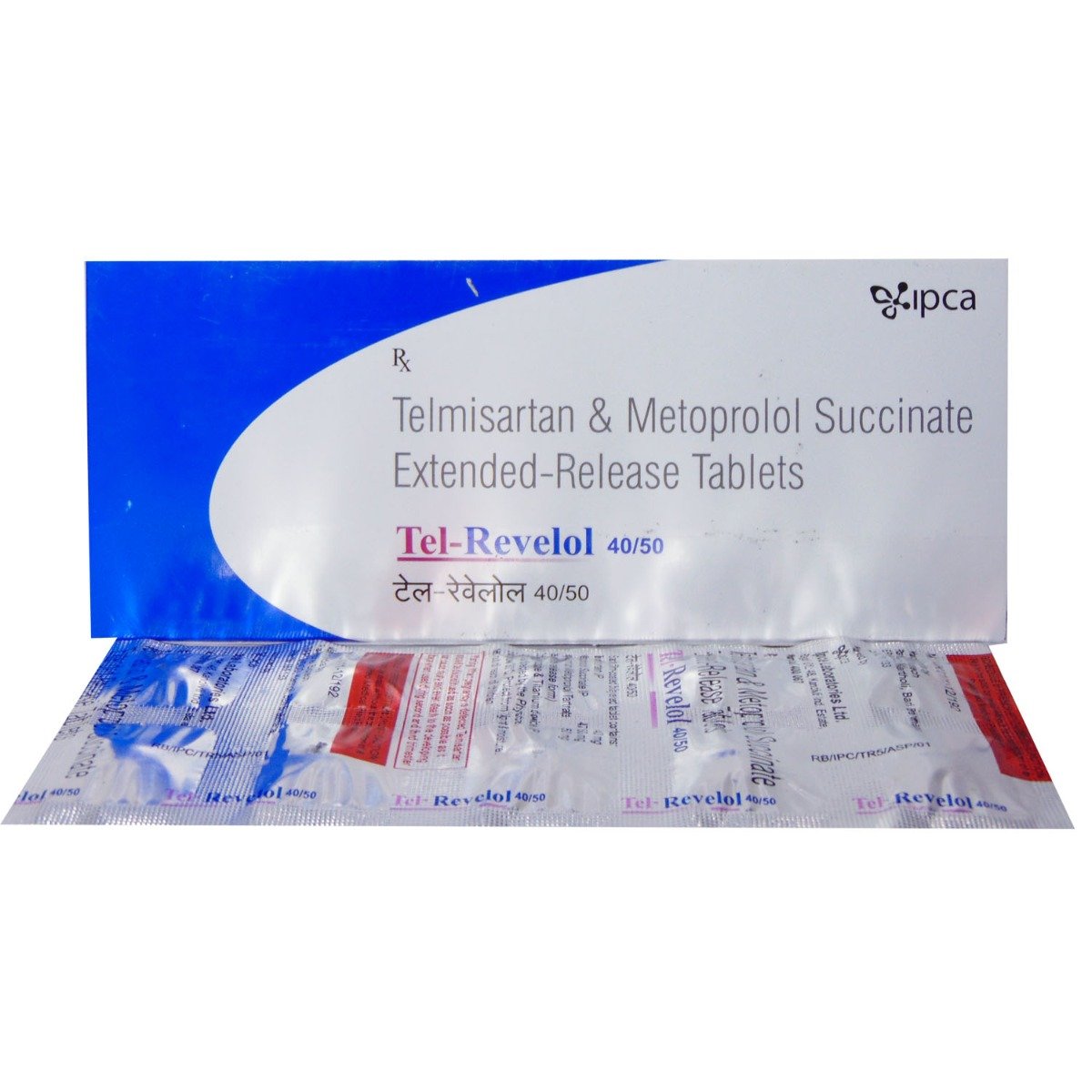 Tel-Revelol 40/50 Tablet 10's, Pack of 10 Tel-Revelol 40/50 Tablet 10's, Pack of 10