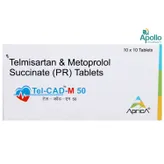 Telcad M 50 Tablet 10's, Pack of 10 TABLETS