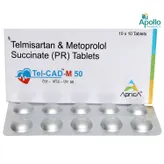 Telcad M 50 Tablet 10's, Pack of 10 TABLETS