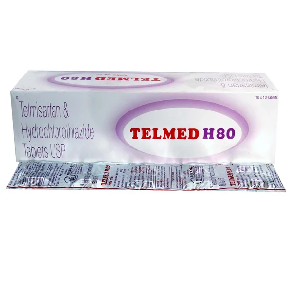Telmed H 80 Tablet 10's