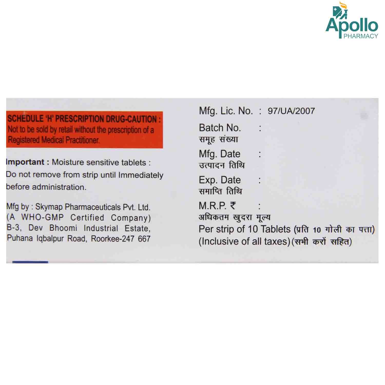 Telmavas 40 mg Tablet 10's, Pack of 10 TABLETS Telmavas 40 mg Tablet 10's, Pack of 10 TABLETS