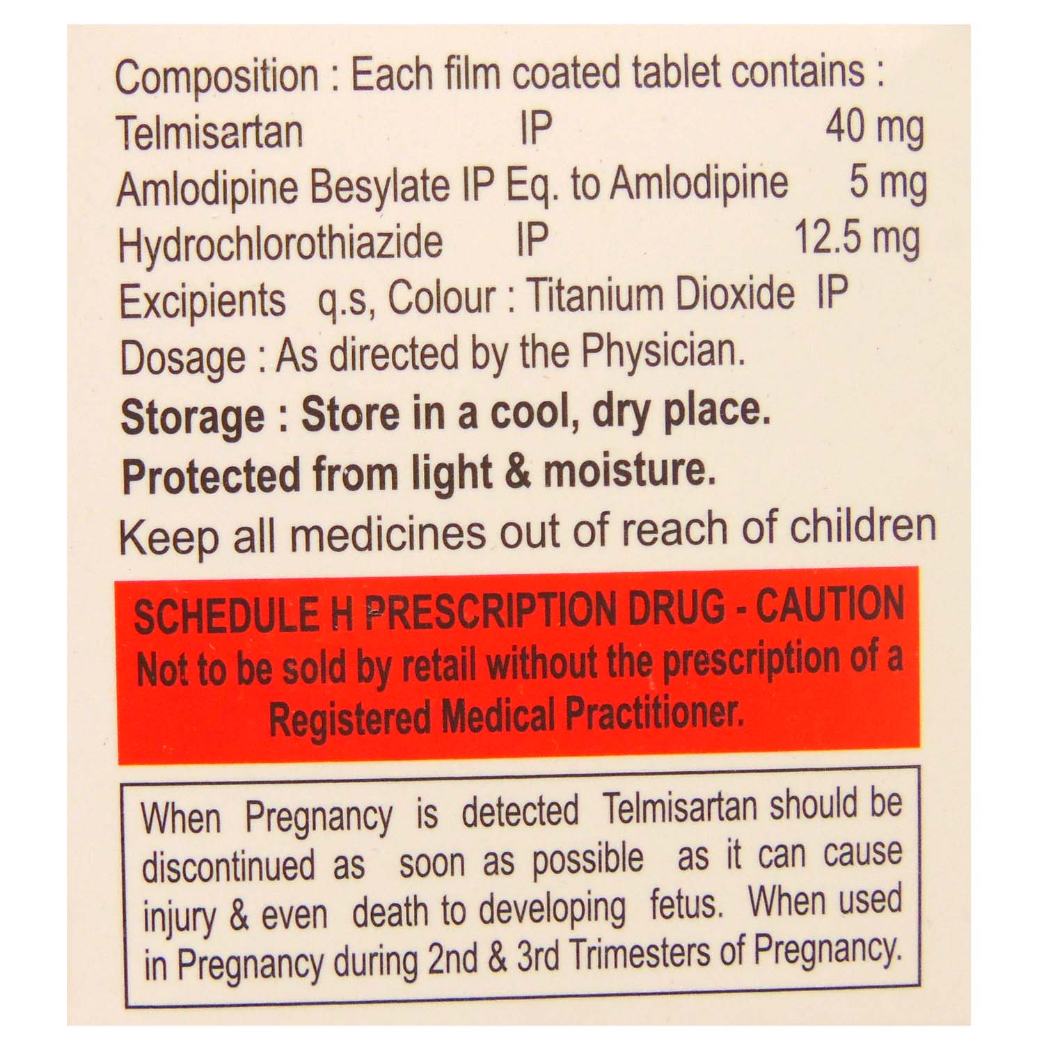 Telzox Trio Tablet 10's, Pack of 10 Telzox Trio Tablet 10's, Pack of 10