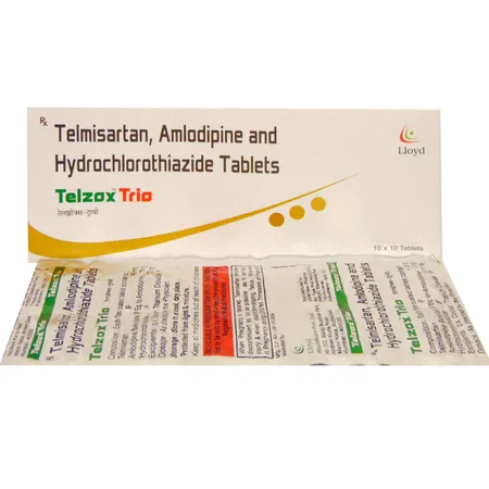 Telzox Trio Tablet 10's