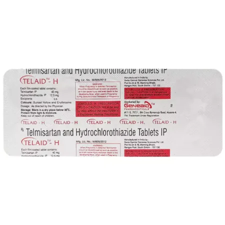 Telaid H Tablet 10's
