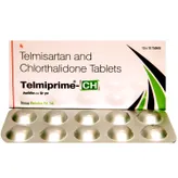 Telmiprime-CH Tablet 10's, Pack of 10 TABLETS