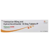 Telzox-H 80 Tablet 10's, Pack of 10 TabletS