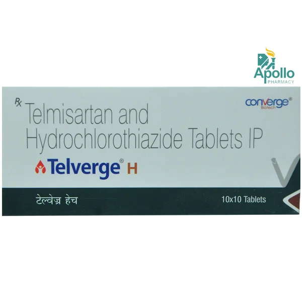Telverge H Tablet 10's, Pack of 10