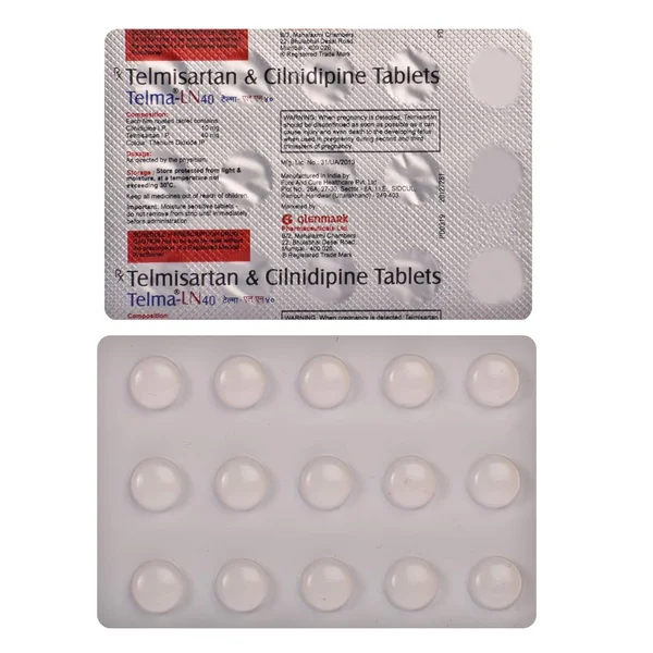 Telma-LN 40 Tablet 15's