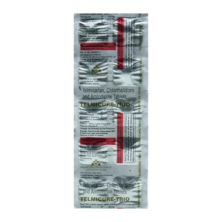 Telmicure-Trio Tablet 10's