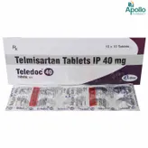 Teledoc 40 Tablet 10's, Pack of 10 TABLETS