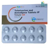 Telnyle AM Tablet 10's, Pack of 10 TABLETS