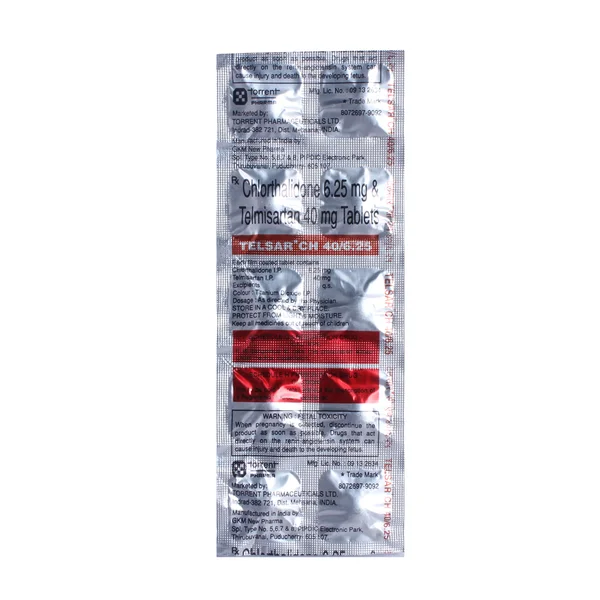 Telsar CH 40/6.25 Tablet 10's, Pack of 10 TabletS