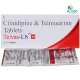Telvas-LN 40 Tablet 10's, Pack of 10 TABLETS