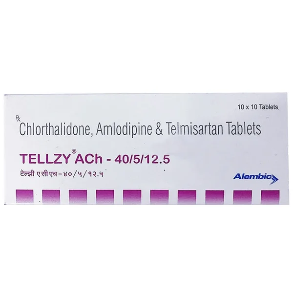 Tellzy ACh-40/5/12.5 Tablet 10's, Pack of 10