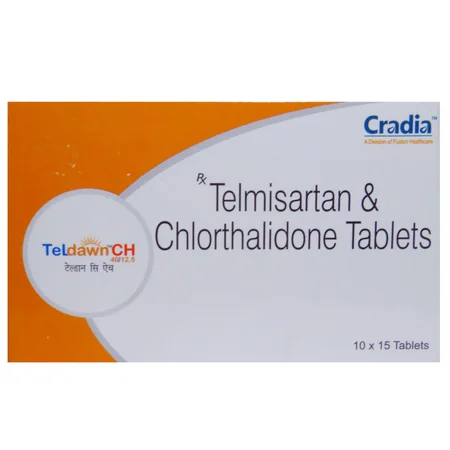 Teldawn CH 40 mg/12.5 mg Tablet 15's