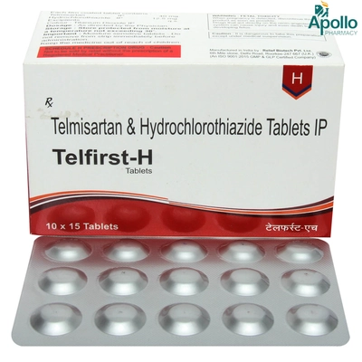 Telfirst-H Tablet 15's, Pack of 15 TABLETS