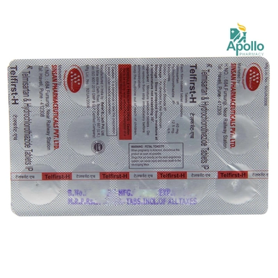 Telfirst-H Tablet 15's, Pack of 15 TABLETS