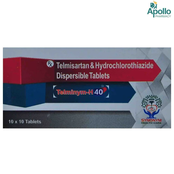 Telminym-H 40/12.5mg Tablet 10's