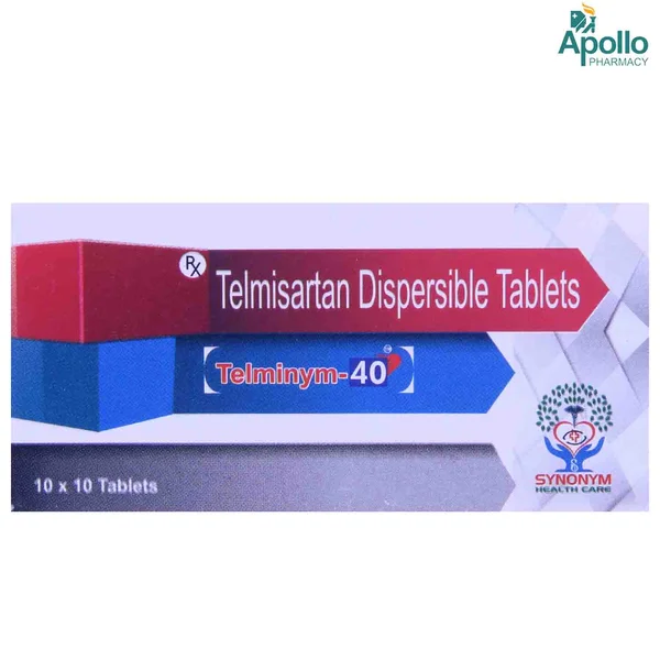 Telminym-40mg Dt Tablet 10's