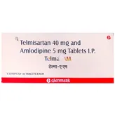 Telma Am Tablet 30's, Pack of 30 TABLETS