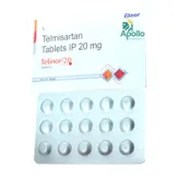Telinor-20 Tablet 15's, Pack of 15 TabletS