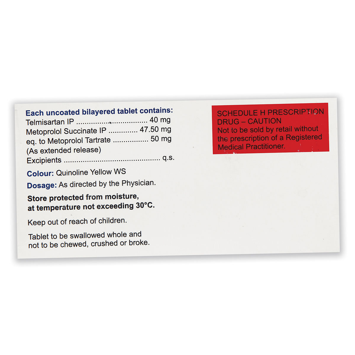 Telgard M 50 Tablet 10's, Pack of 10 Telgard M 50 Tablet 10's, Pack of 10