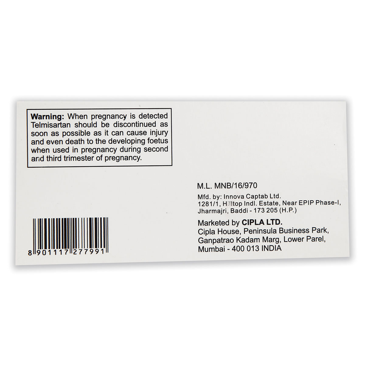 Telgard M 50 Tablet 10's, Pack of 10 Telgard M 50 Tablet 10's, Pack of 10