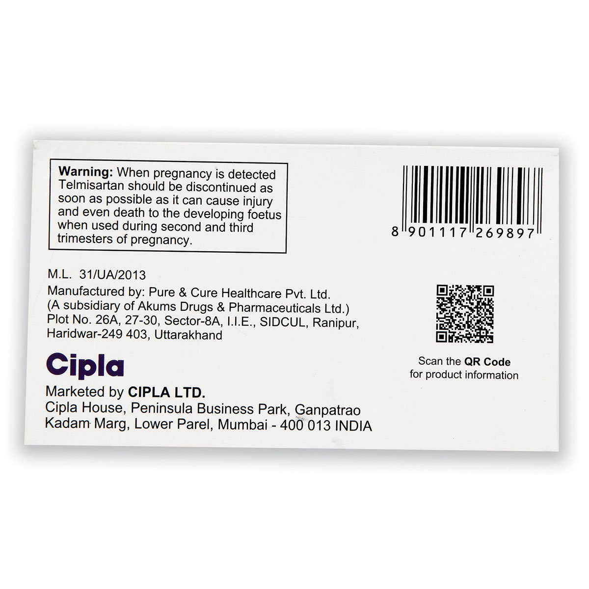 Telgard AM Tablet 10's, Pack of 10 Telgard AM Tablet 10's, Pack of 10