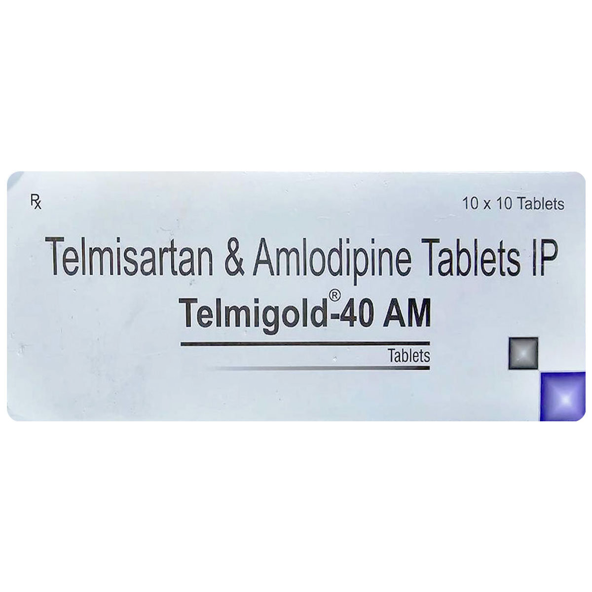 Telmigold-40 AM Tablet 10's, Pack of 10 Telmigold-40 AM Tablet 10's, Pack of 10