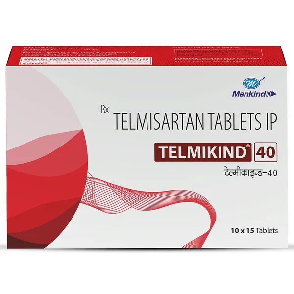 Telmikind 40 Tablet 15's