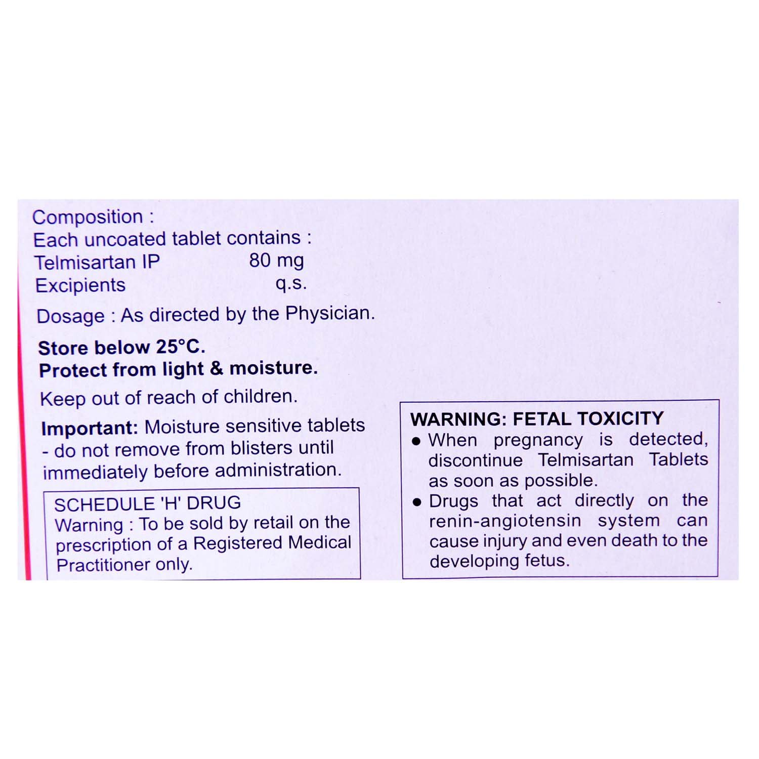 Temsan 80 Tablet 10's, Pack of 10 TABLETS Temsan 80 Tablet 10's, Pack of 10 TABLETS