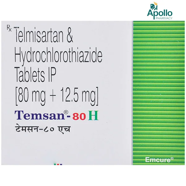 Temsan-80 H Tablet 15's