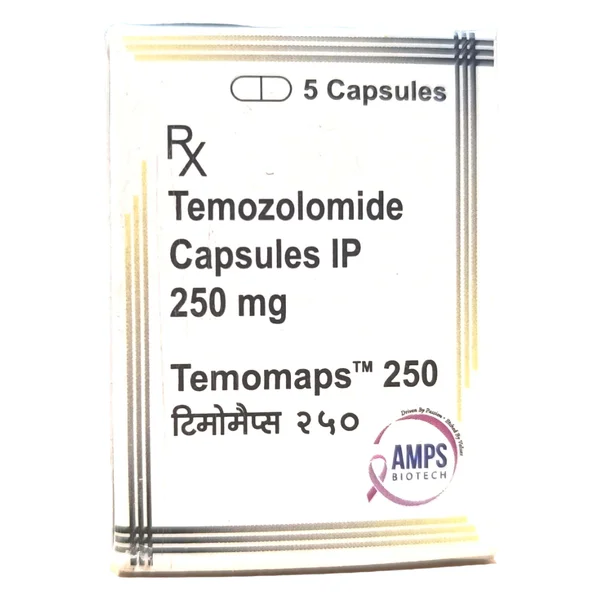 Temomaps 250 Capsule 5's, Pack of 1 Capsule