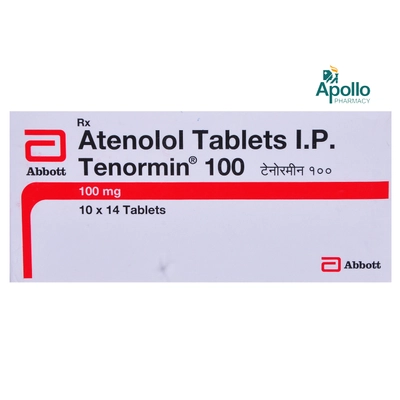 Tenormin 100 Tablet 14's, Pack of 14 TABLETS