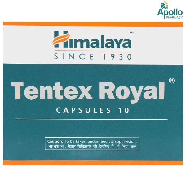 Himalya Tentex Royal, 10 Capsules, Pack of 10