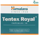 Himalya Tentex Royal, 10 Capsules, Pack of 10