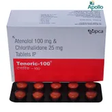 TENORIC 100MG TABLET, Pack of 10 TABLETS