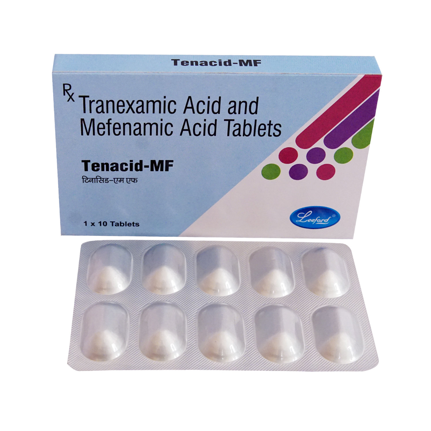 Tenacid-MF Tablet 10's, Pack of 10 Tenacid-MF Tablet 10's, Pack of 10