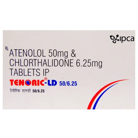 Tenoric LD 50/6.25 Tablet 10's