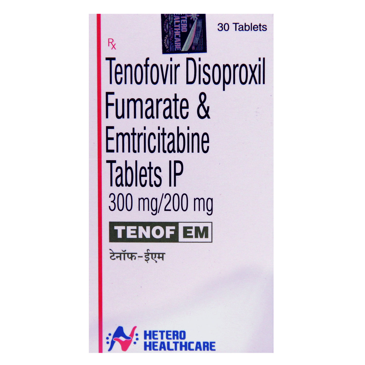 Buy Tenof EM Tablet 30's Online