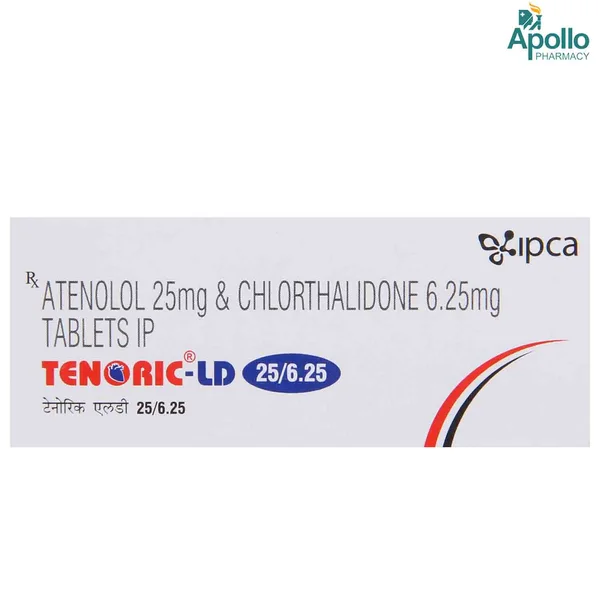 Tenoric LD 25/6.25 Tablet 10's