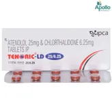 Tenoric LD 25/6.25 Tablet 10's, Pack of 10 TABLETS
