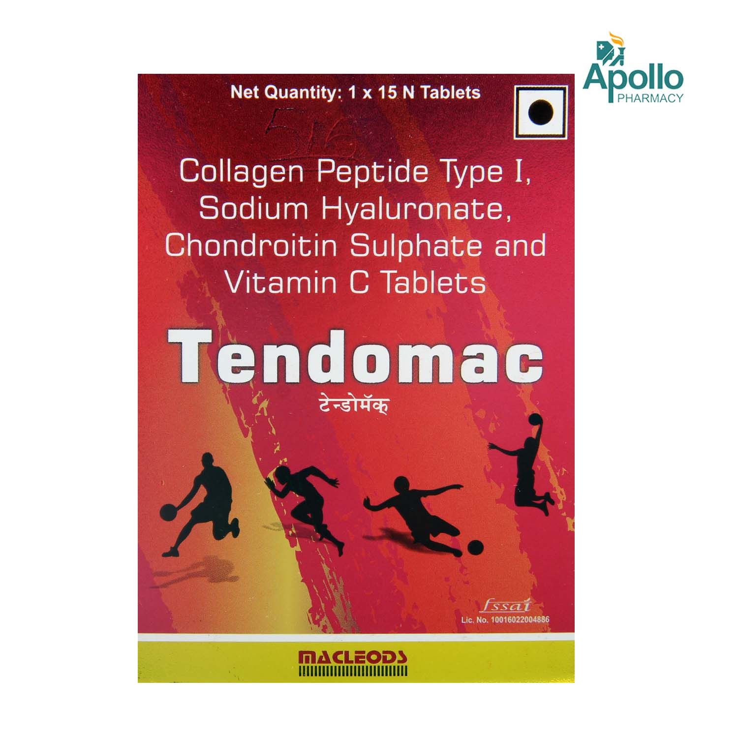 Buy Tendomac Tablet 15's Online