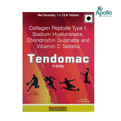 Tendomac Tablet 15's, Pack of 15 TABLETS