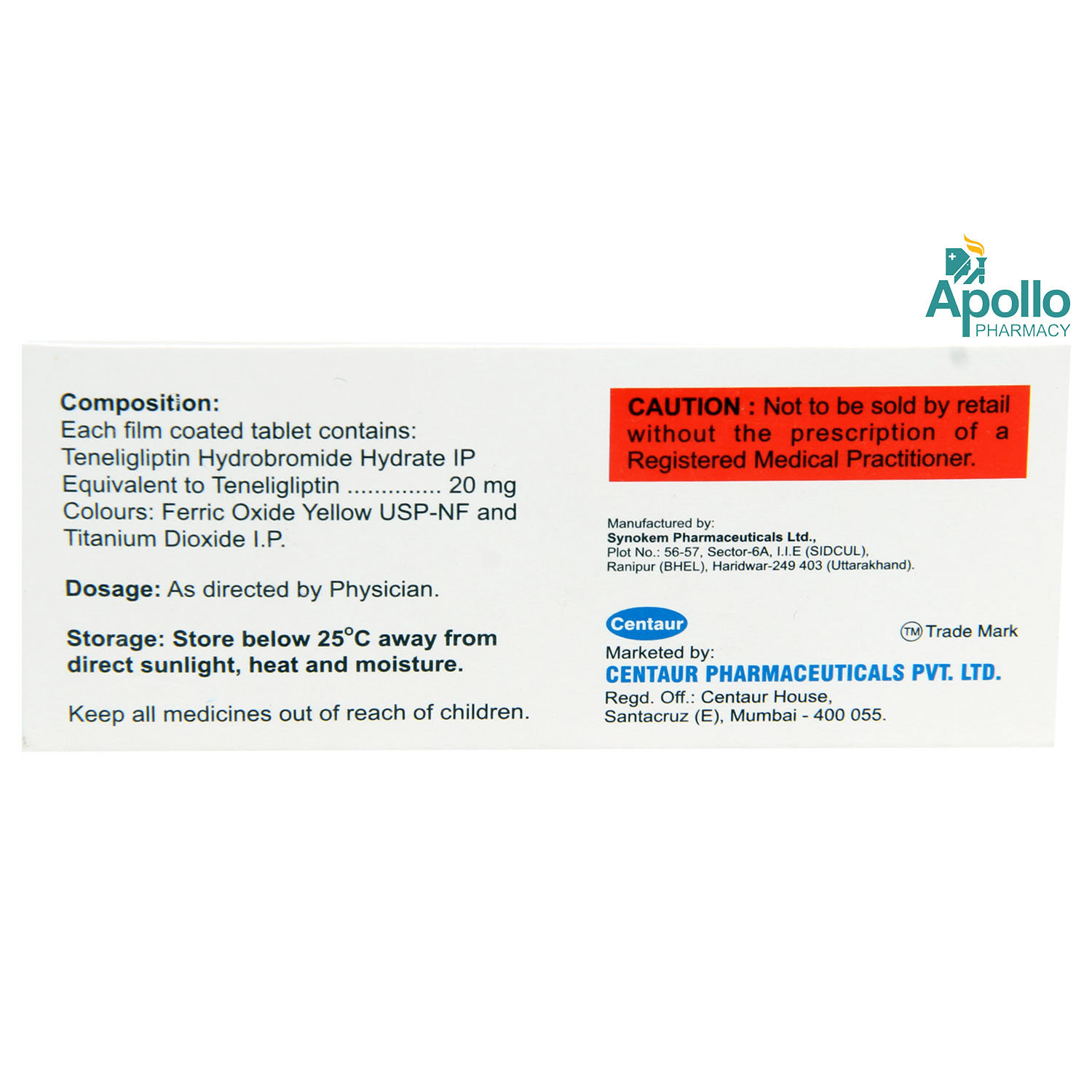 Ten20 Tablet 10's, Pack of 10 TABLETS Ten20 Tablet 10's, Pack of 10 TABLETS