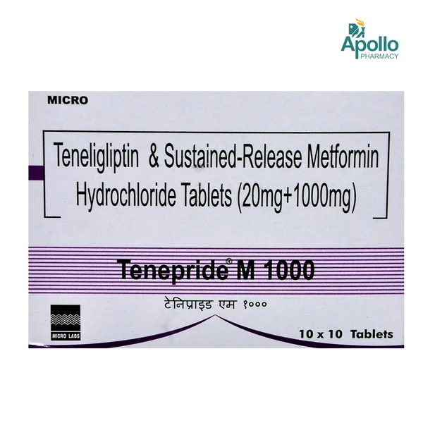 Tenepride M 1000 Tablet 10's