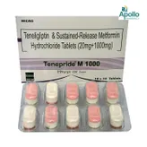 Tenepride M 1000 Tablet 10's, Pack of 10 TABLETS