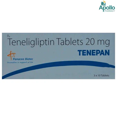 TENEPAN 20 TABLET 10'S
