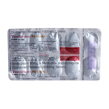 Tenlimac M 1000 Tablet 10's